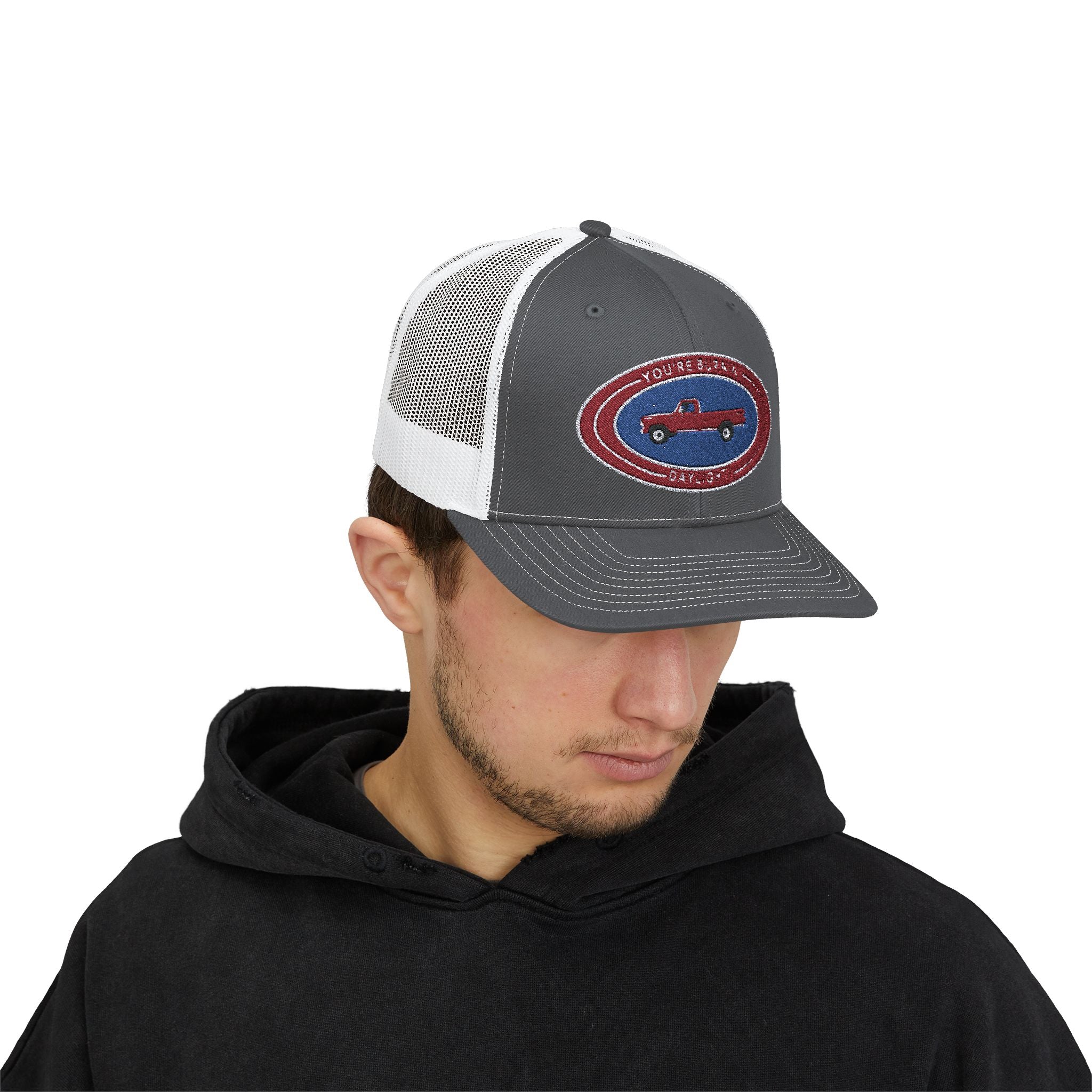 Vintage You're Burnin' Daylight Snapback Trucker Cap - 1970 Ford
