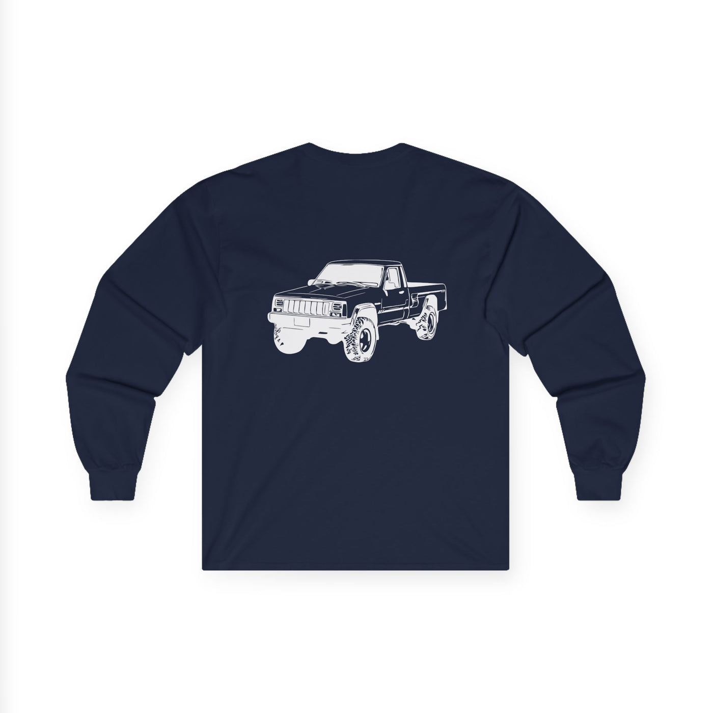 1986-1992 Jeep Comanche (SJ) Long Bed 4-door Unisex Ultra Cotton Long Sleeve Tee