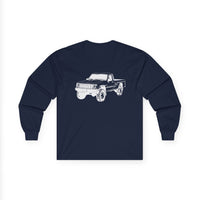 1986-1992 Jeep Comanche (SJ) Long Bed 4-door Unisex Ultra Cotton Long Sleeve Tee