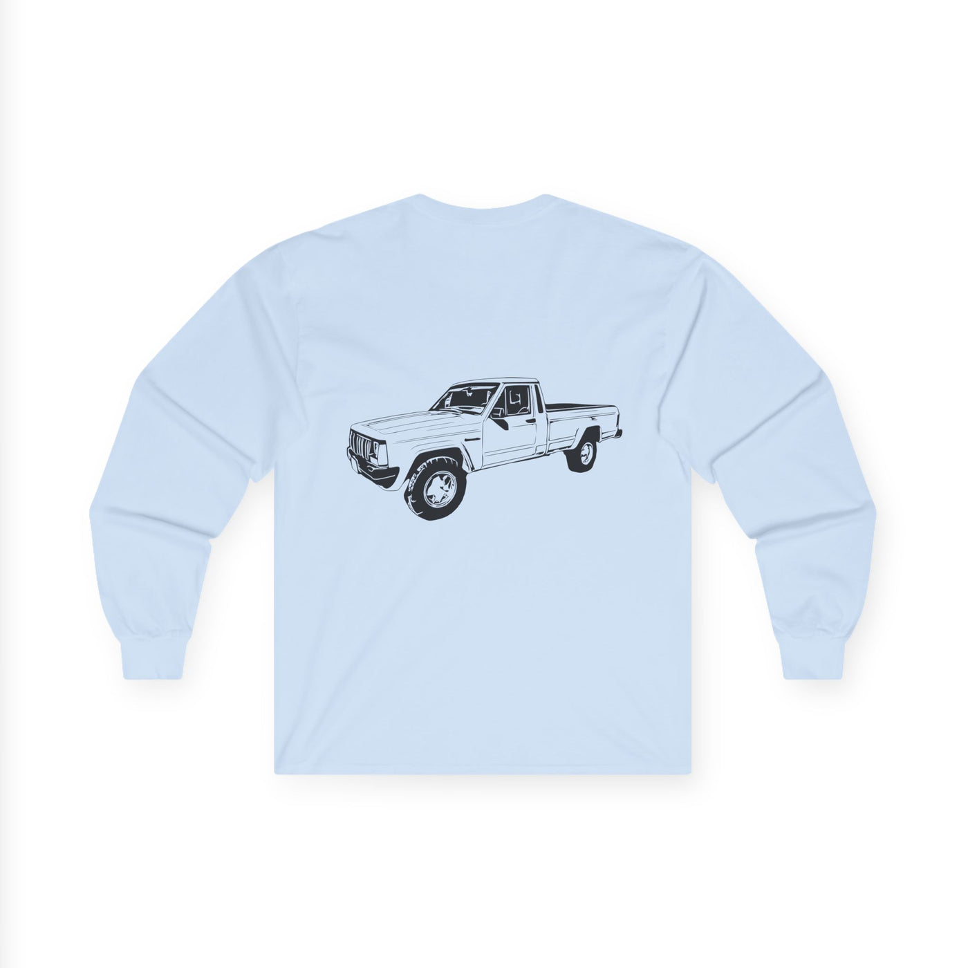 1986-1992 Jeep Comanche (SJ) Long Bed 4-door Unisex Ultra Cotton Long Sleeve Tee