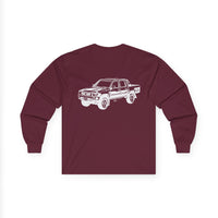 Double Cab 1989-1995 Pickup/Hilux (N80,N90,N100,N110) Unisex Ultra Cotton Long Sleeve Tee