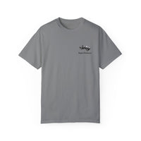Hayes Outdoors Unisex Garment-Dyed T-Shirt Front and Back - Toyota Pickup Inspired Design
