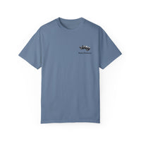 Hayes Outdoors Unisex Garment-Dyed T-Shirt Front and Back - Toyota Pickup Inspired Design