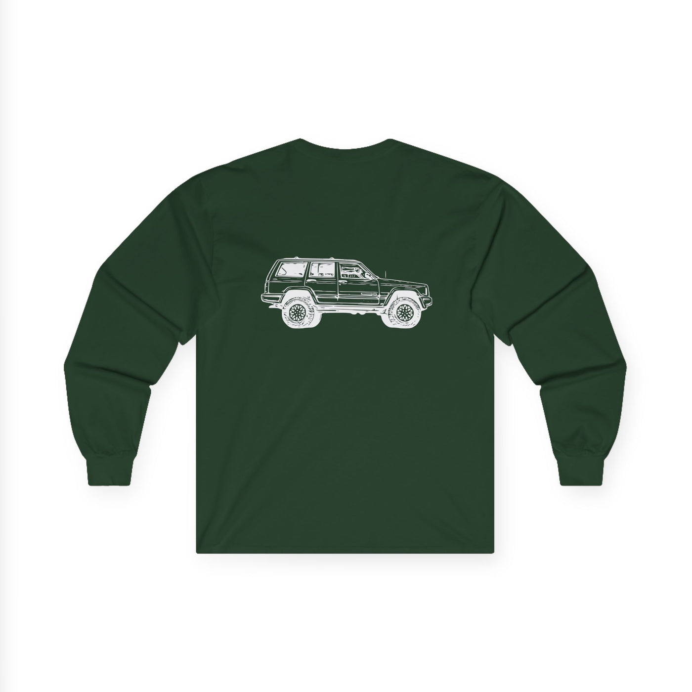 1984-2001 Jeep Cherokee (XJ) 4-door Long Bed 4-door Unisex Ultra Cotton Long Sleeve Tee