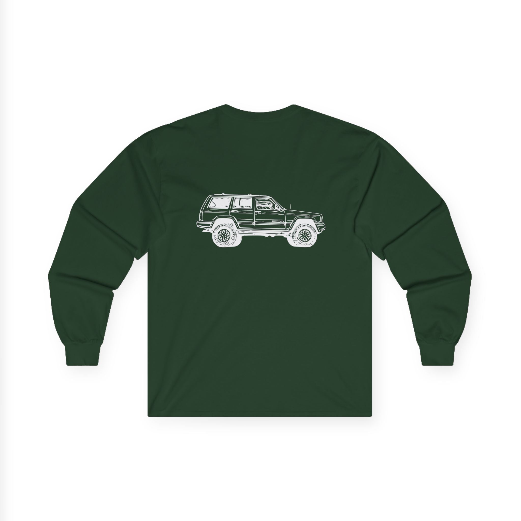 1984-2001 Jeep Cherokee (XJ) 4-door Long Bed 4-door Unisex Ultra Cotton Long Sleeve Tee