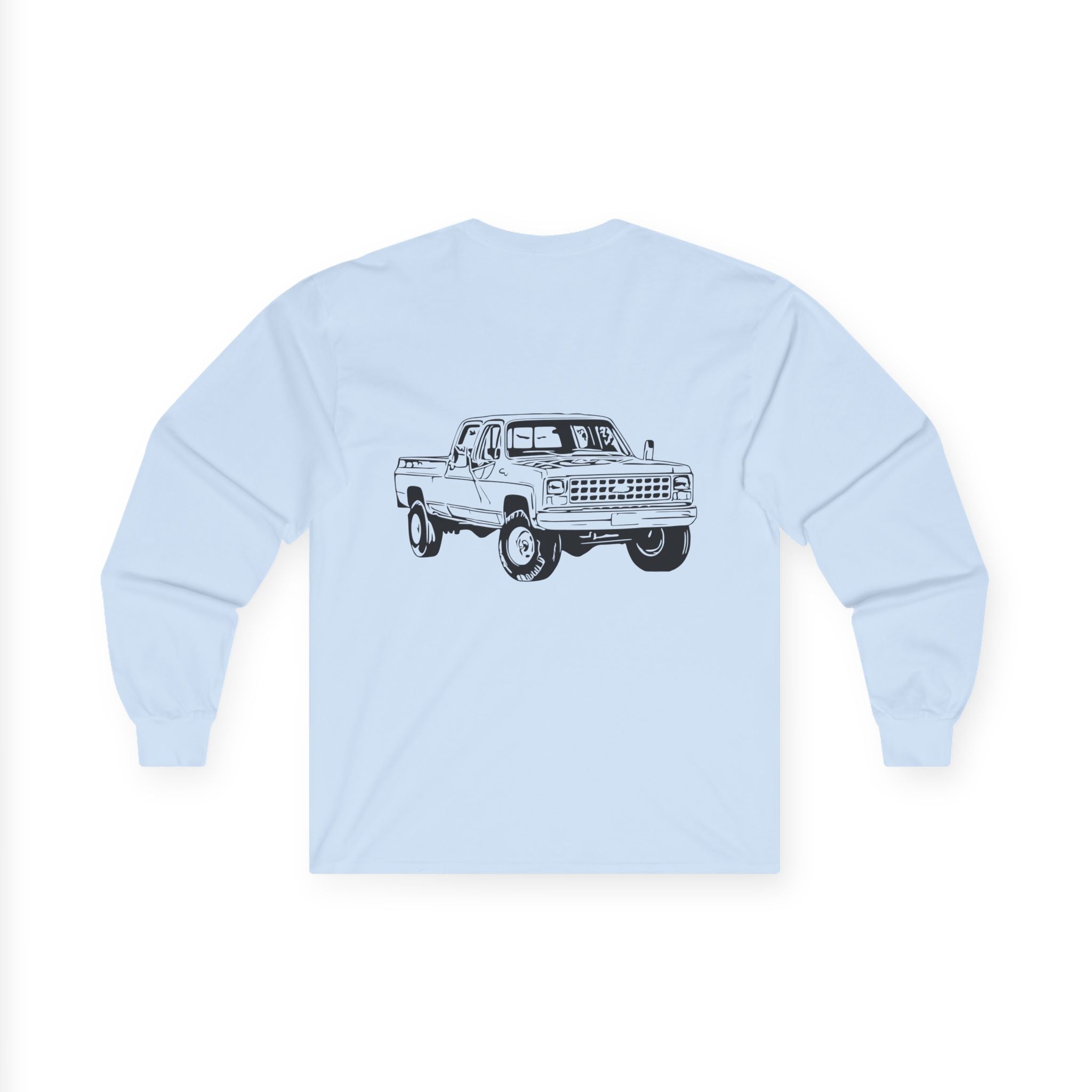 1973-1987 Chevrolet C/K Crew Cab Fleetside (3rd Gen) Unisex Ultra Cotton Long Sleeve Tee