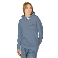 Unisex Lightweight Hooded Sweatshirt with Vintage Outdoor Design 100% Cotton
