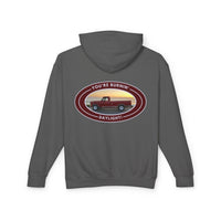 Unisex Lightweight Hooded Sweatshirt with Vintage Ford Pickup Design 100% Cotton