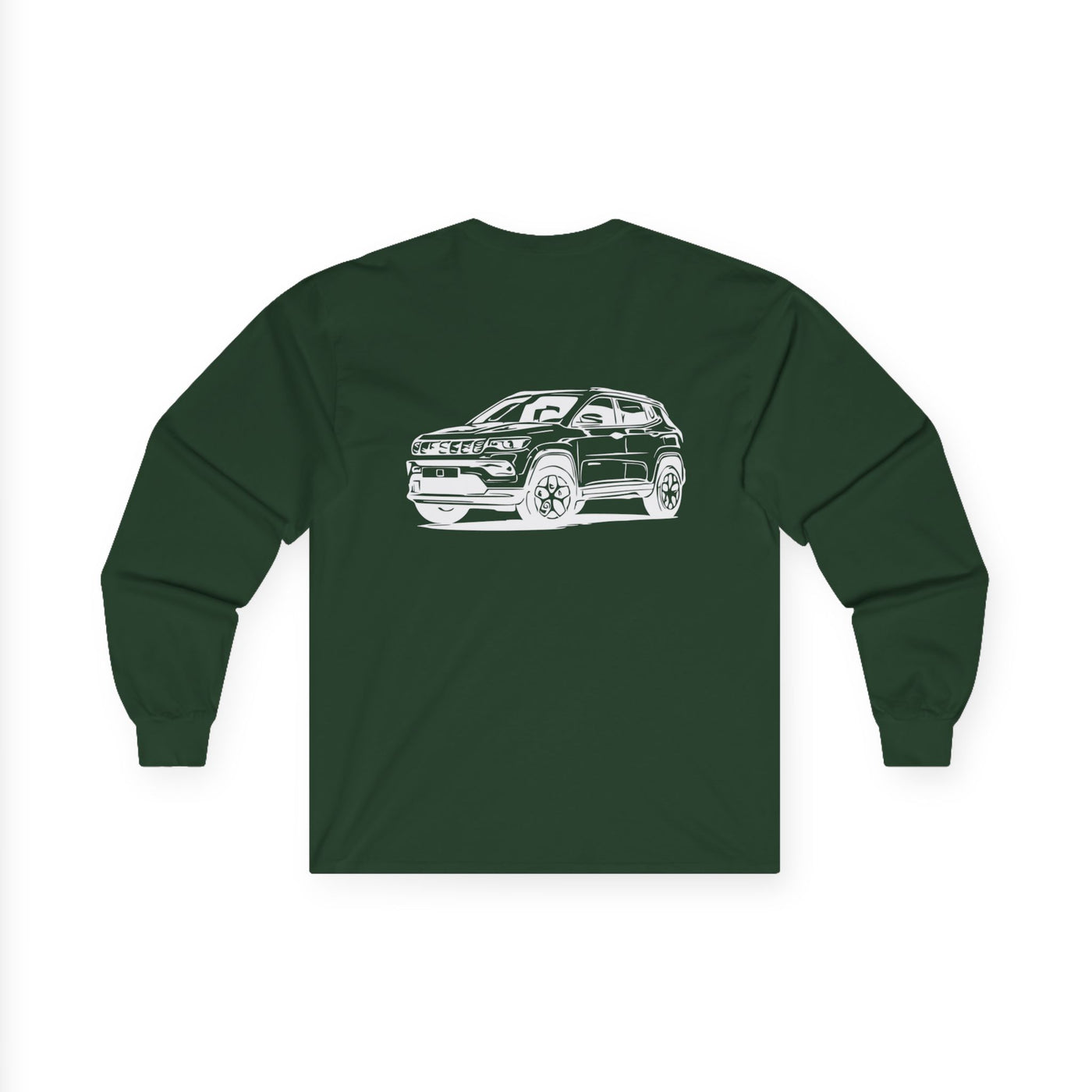 2017-Present Jeep Compass MP Unisex Ultra Cotton Long Sleeve Tee