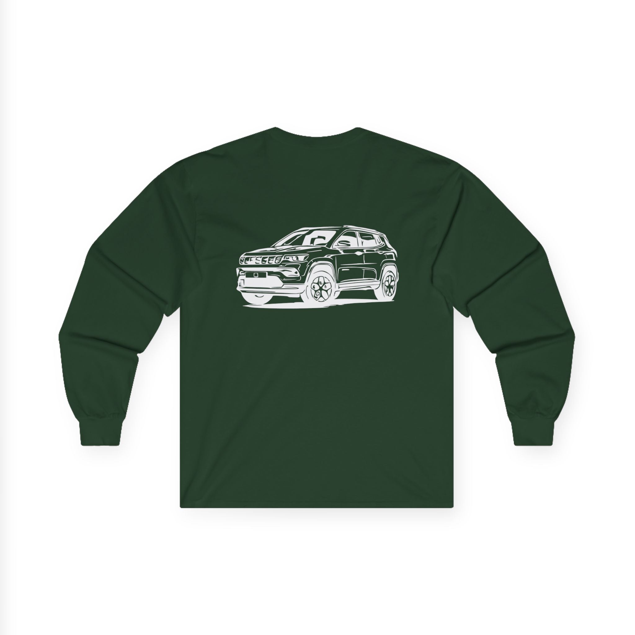 2017-Present Jeep Compass MP Unisex Ultra Cotton Long Sleeve Tee