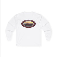 Retro Unisex Long Sleeve Tee Front and Back - Perfect for Outdoor Enthusiasts