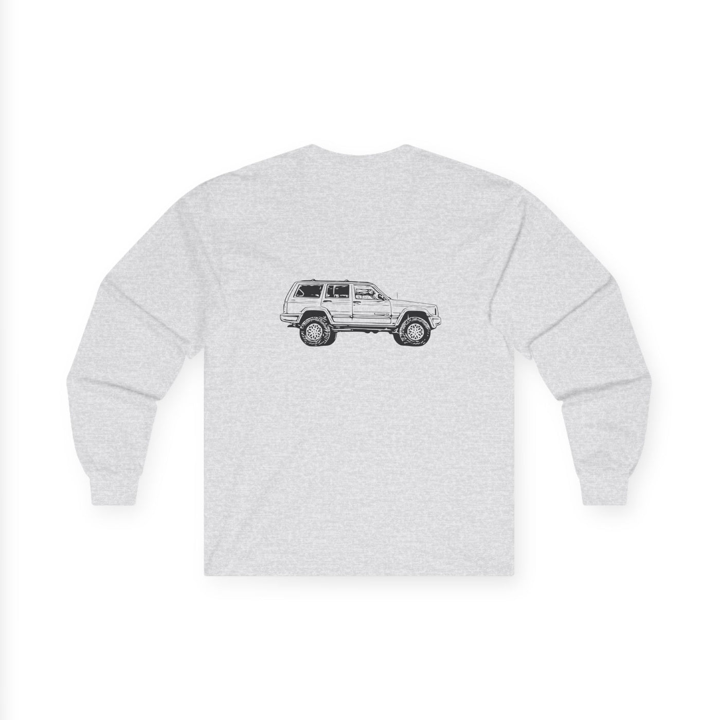 1984-2001 Jeep Cherokee (XJ) 4-door Long Bed 4-door Unisex Ultra Cotton Long Sleeve Tee
