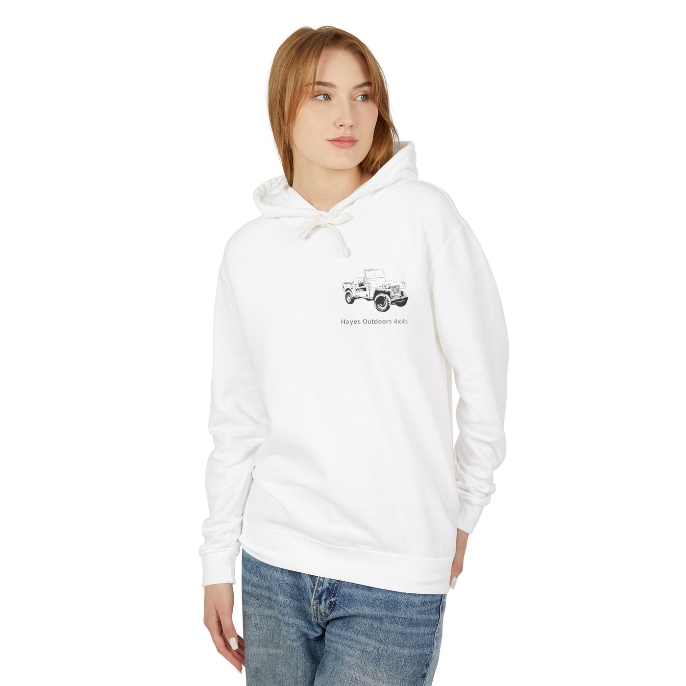 Unisex Lightweight Hooded Sweatshirt