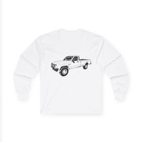 1986-1992 Jeep Comanche (SJ) Long Bed 4-door Unisex Ultra Cotton Long Sleeve Tee