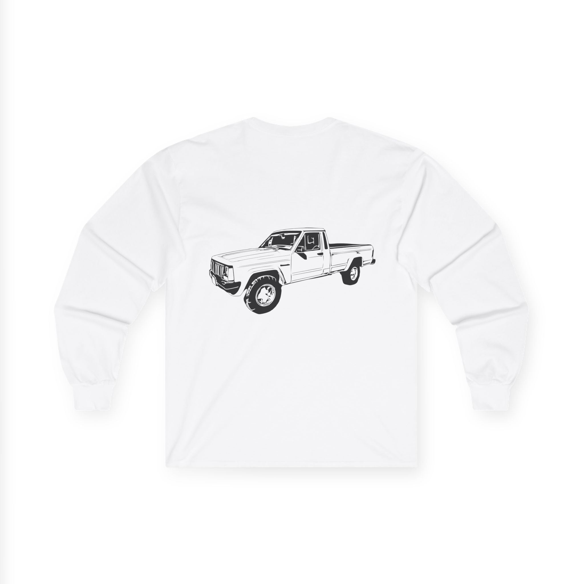 1986-1992 Jeep Comanche (SJ) Long Bed 4-door Unisex Ultra Cotton Long Sleeve Tee