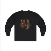 Retro Unisex Long Sleeve Tee Front and Back - Perfect for Outdoor Enthusiasts