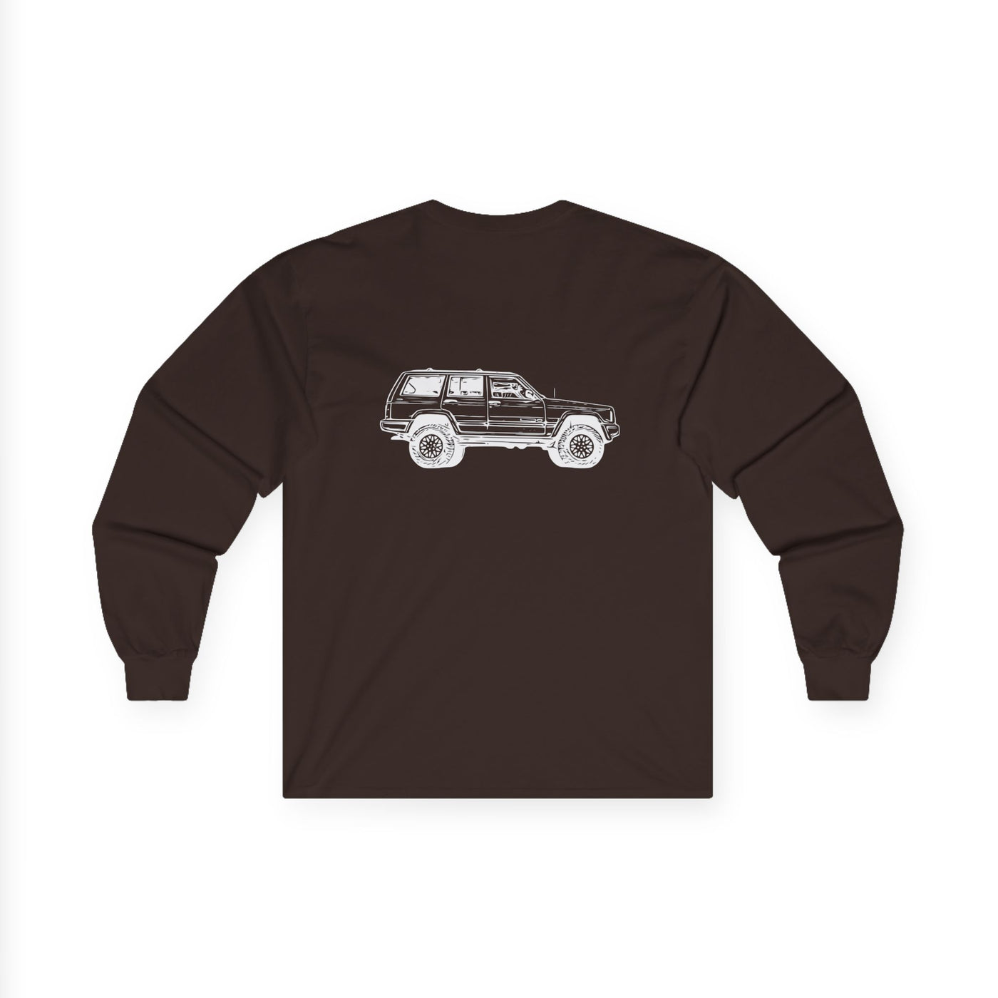 1984-2001 Jeep Cherokee (XJ) 4-door Long Bed 4-door Unisex Ultra Cotton Long Sleeve Tee