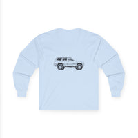 1984-2001 Jeep Cherokee (XJ) 4-door Long Bed 4-door Unisex Ultra Cotton Long Sleeve Tee