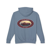 Unisex Lightweight Hooded Sweatshirt with Vintage Ford Pickup Design 100% Cotton