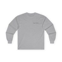 Retro Unisex Long Sleeve Tee Front and Back - Perfect for Outdoor Enthusiasts