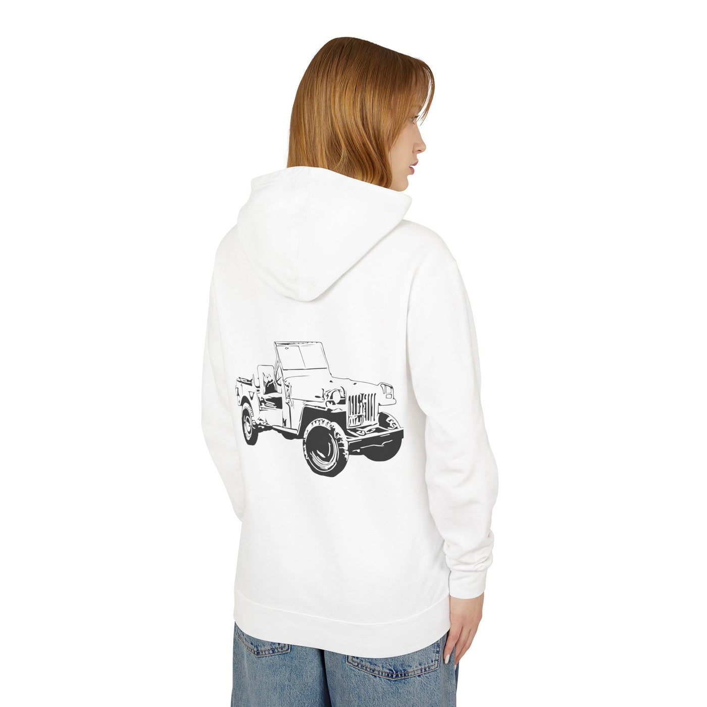 Unisex Lightweight Hooded Sweatshirt