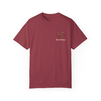 Heritage Outdoors Unisex Garment-Dyed T-Shirt Front and Back - Nature & Adventure Inspired Design