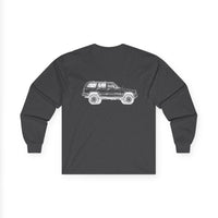 1984-2001 Jeep Cherokee (XJ) 4-door Long Bed 4-door Unisex Ultra Cotton Long Sleeve Tee