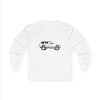 1984-2001 Jeep Cherokee (XJ) 4-door Long Bed 4-door Unisex Ultra Cotton Long Sleeve Tee