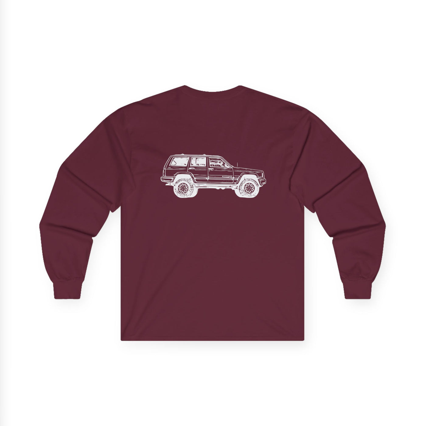 1984-2001 Jeep Cherokee (XJ) 4-door Long Bed 4-door Unisex Ultra Cotton Long Sleeve Tee