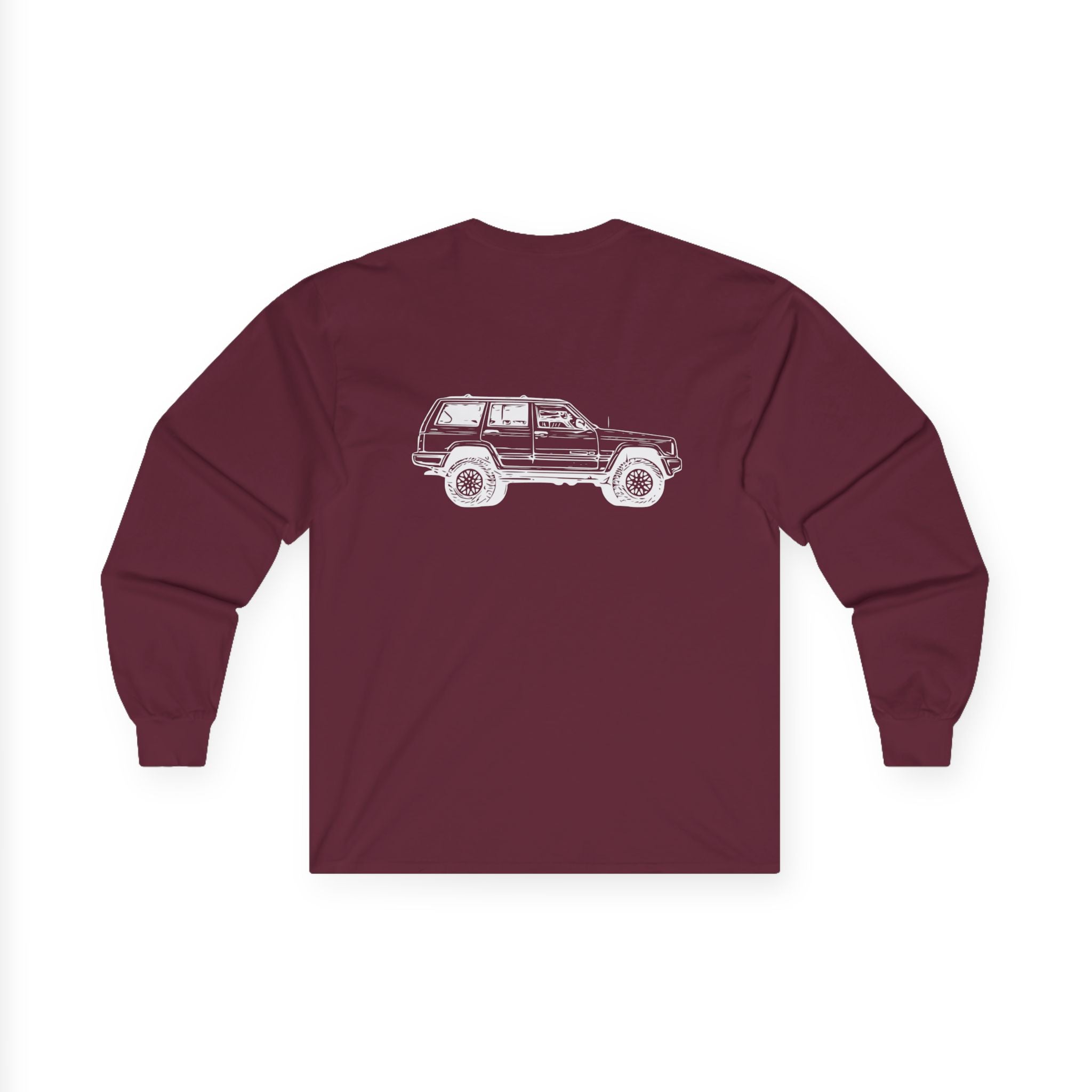 1984-2001 Jeep Cherokee (XJ) 4-door Long Bed 4-door Unisex Ultra Cotton Long Sleeve Tee