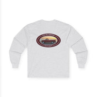 Retro Unisex Long Sleeve Tee Front and Back - Perfect for Outdoor Enthusiasts