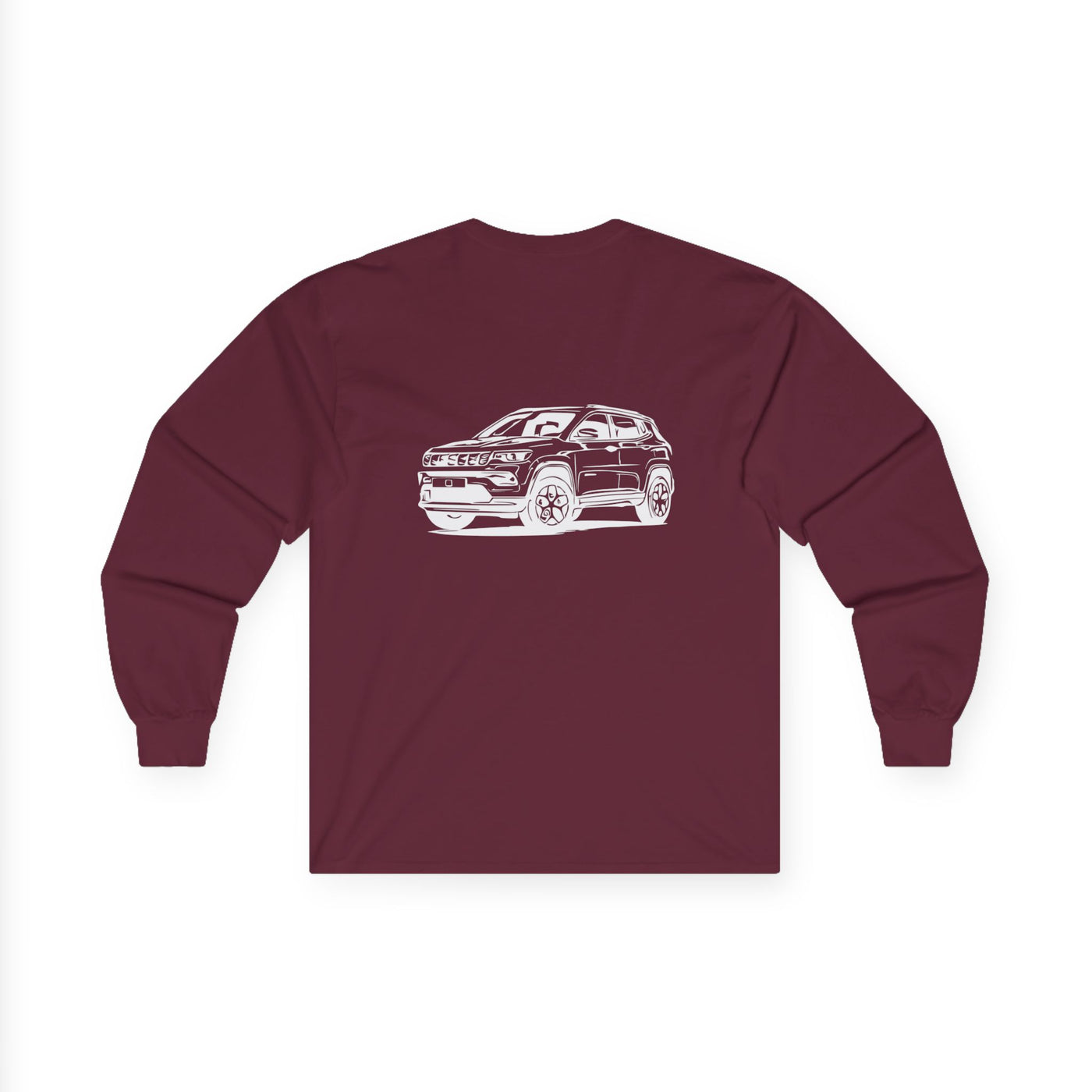 2017-Present Jeep Compass MP Unisex Ultra Cotton Long Sleeve Tee