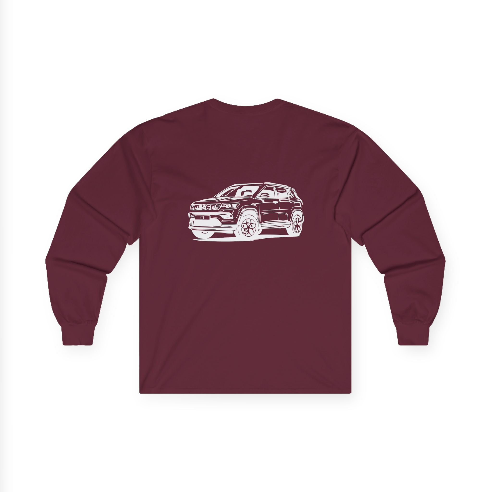 2017-Present Jeep Compass MP Unisex Ultra Cotton Long Sleeve Tee