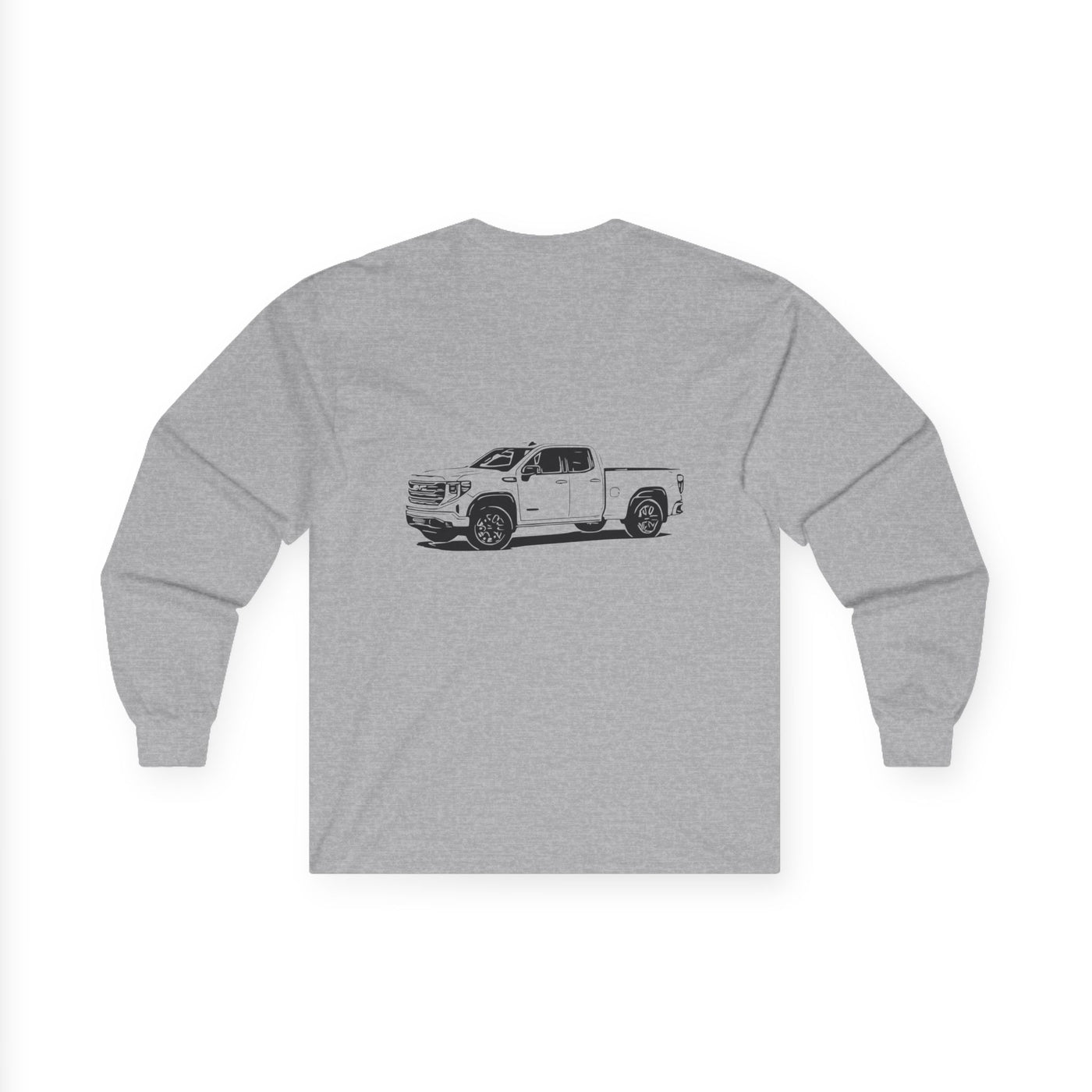 2019-Present Silverado / Sierra Double Cab Unisex Ultra Cotton Long Sleeve Tee