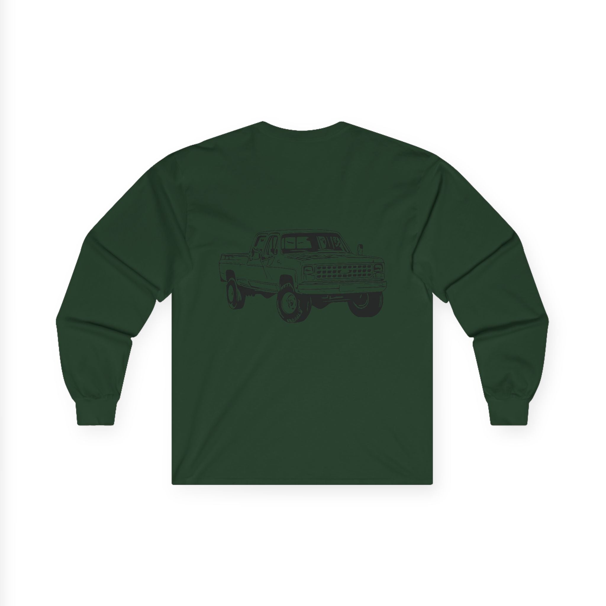 1973-1987 Chevrolet C/K Crew Cab Fleetside (3rd Gen) Unisex Ultra Cotton Long Sleeve Tee