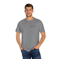 Hayes Outdoors Unisex Garment-Dyed T-Shirt Front and Back - Old Ford & Adventure Inspired Design