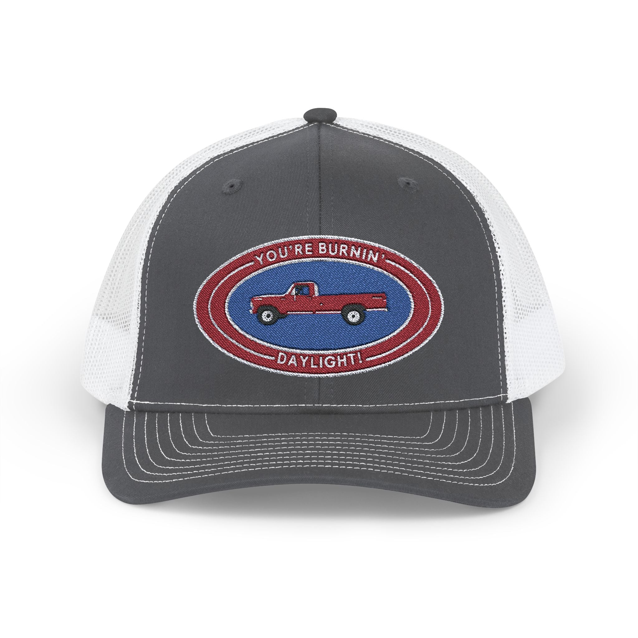 Vintage You're Burnin' Daylight Snapback Trucker Cap - 1970 Ford