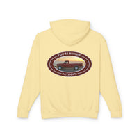 Unisex Lightweight Hooded Sweatshirt with Vintage Ford Pickup Design 100% Cotton