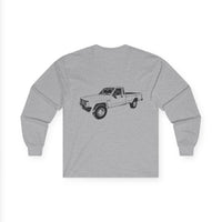 1986-1992 Jeep Comanche (SJ) Long Bed 4-door Unisex Ultra Cotton Long Sleeve Tee