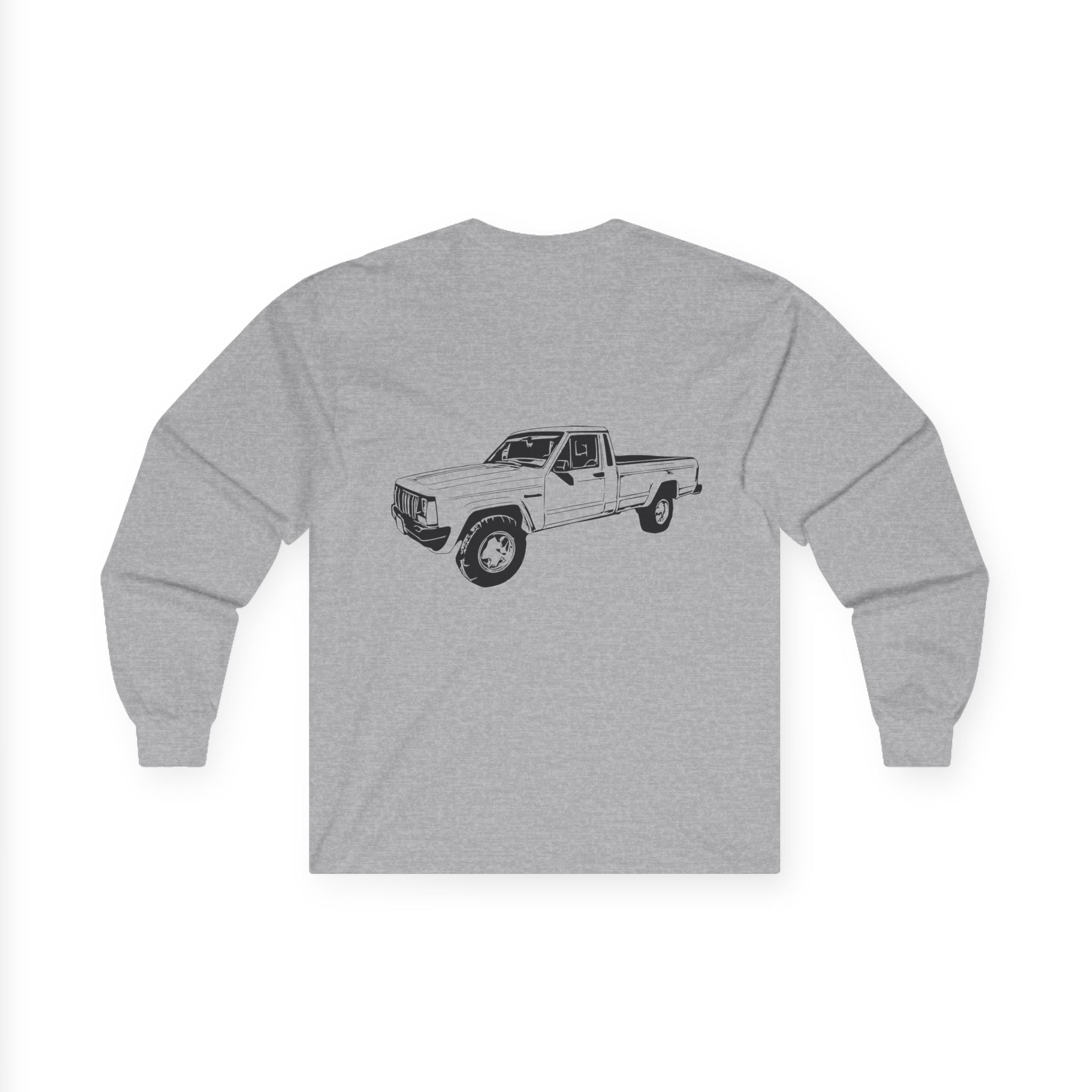 1986-1992 Jeep Comanche (SJ) Long Bed 4-door Unisex Ultra Cotton Long Sleeve Tee