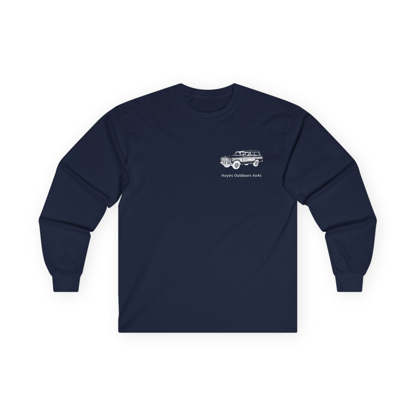 1963-1991 Jeep Wagoneer SJ (Late Model) Unisex Ultra Cotton Long Sleeve Tee