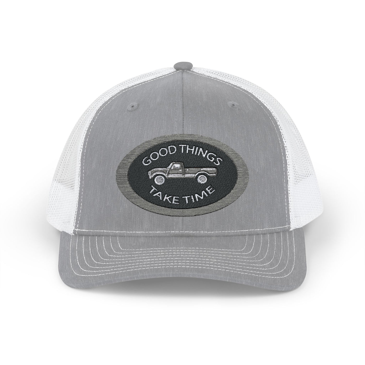 Good Things Take Time Snapback Trucker Cap - Stylish and Comfortable Hat for Casual Days