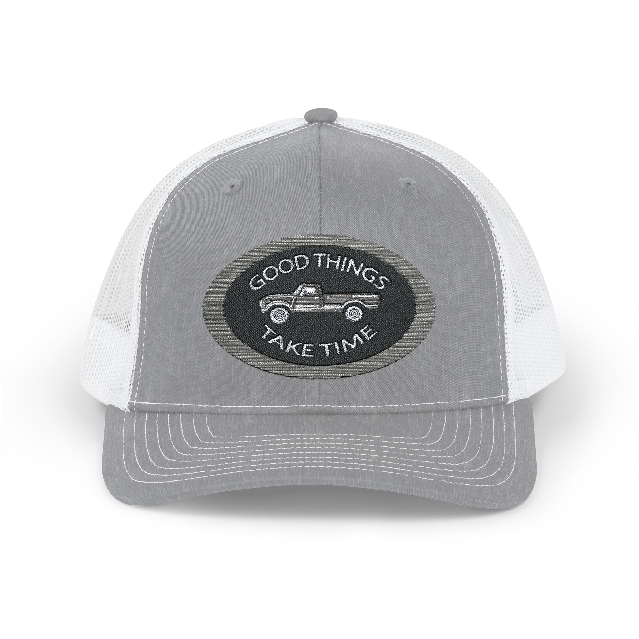 Good Things Take Time Snapback Trucker Cap - Stylish and Comfortable Hat for Casual Days