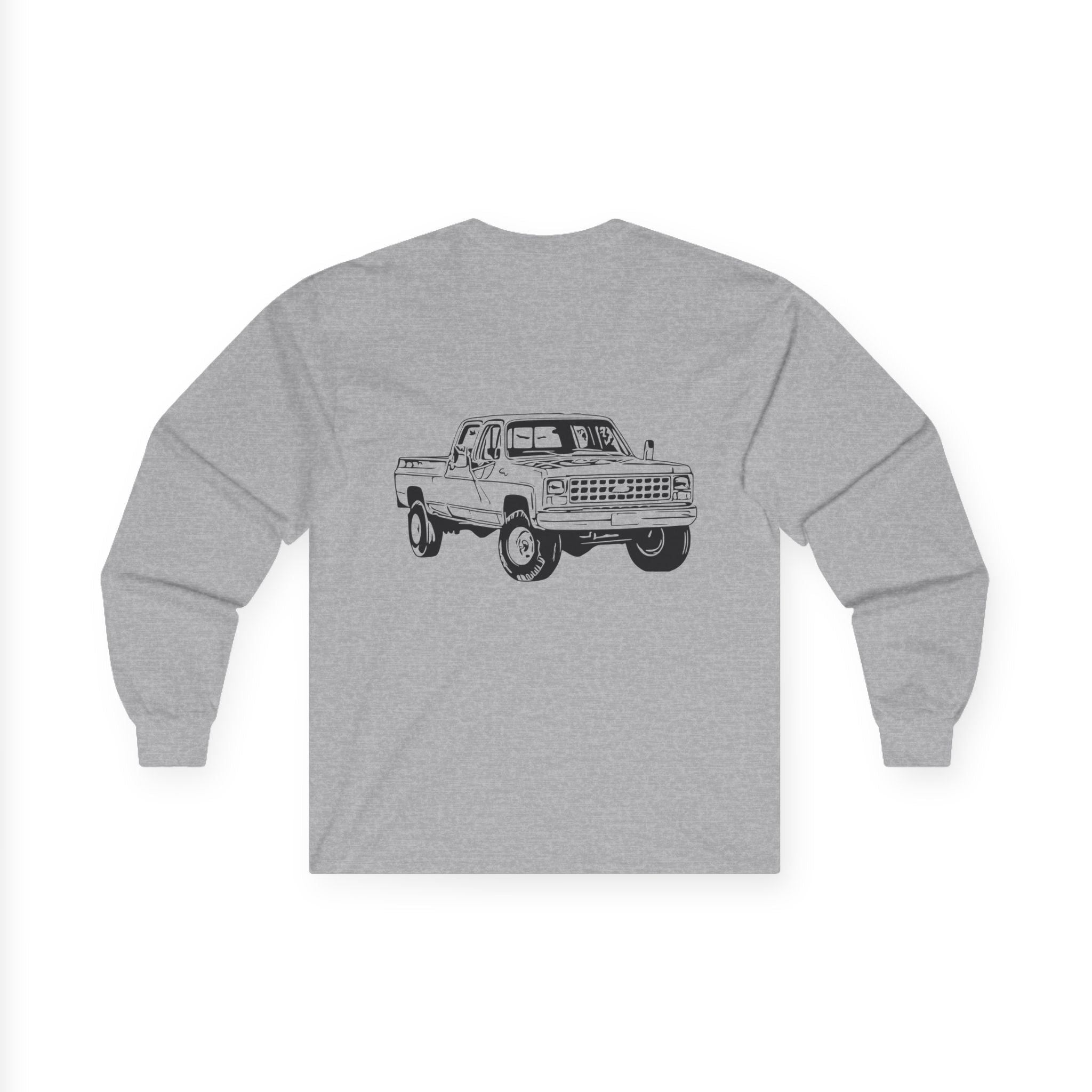 1973-1987 Chevrolet C/K Crew Cab Fleetside (3rd Gen) Unisex Ultra Cotton Long Sleeve Tee