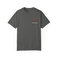 Heritage Outdoors Unisex Garment-Dyed T-Shirt Front and Back - Nature & Adventure Inspired Design