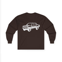Double Cab 1989-1995 Pickup/Hilux (N80,N90,N100,N110) Unisex Ultra Cotton Long Sleeve Tee