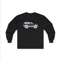 1984-2001 Jeep Cherokee (XJ) 4-door Long Bed 4-door Unisex Ultra Cotton Long Sleeve Tee