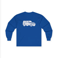 2007-2018 Wrangler JK 4-door Unisex Ultra Cotton Long Sleeve Tee