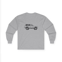 1984-2001 Jeep Cherokee (XJ) 4-door Long Bed 4-door Unisex Ultra Cotton Long Sleeve Tee