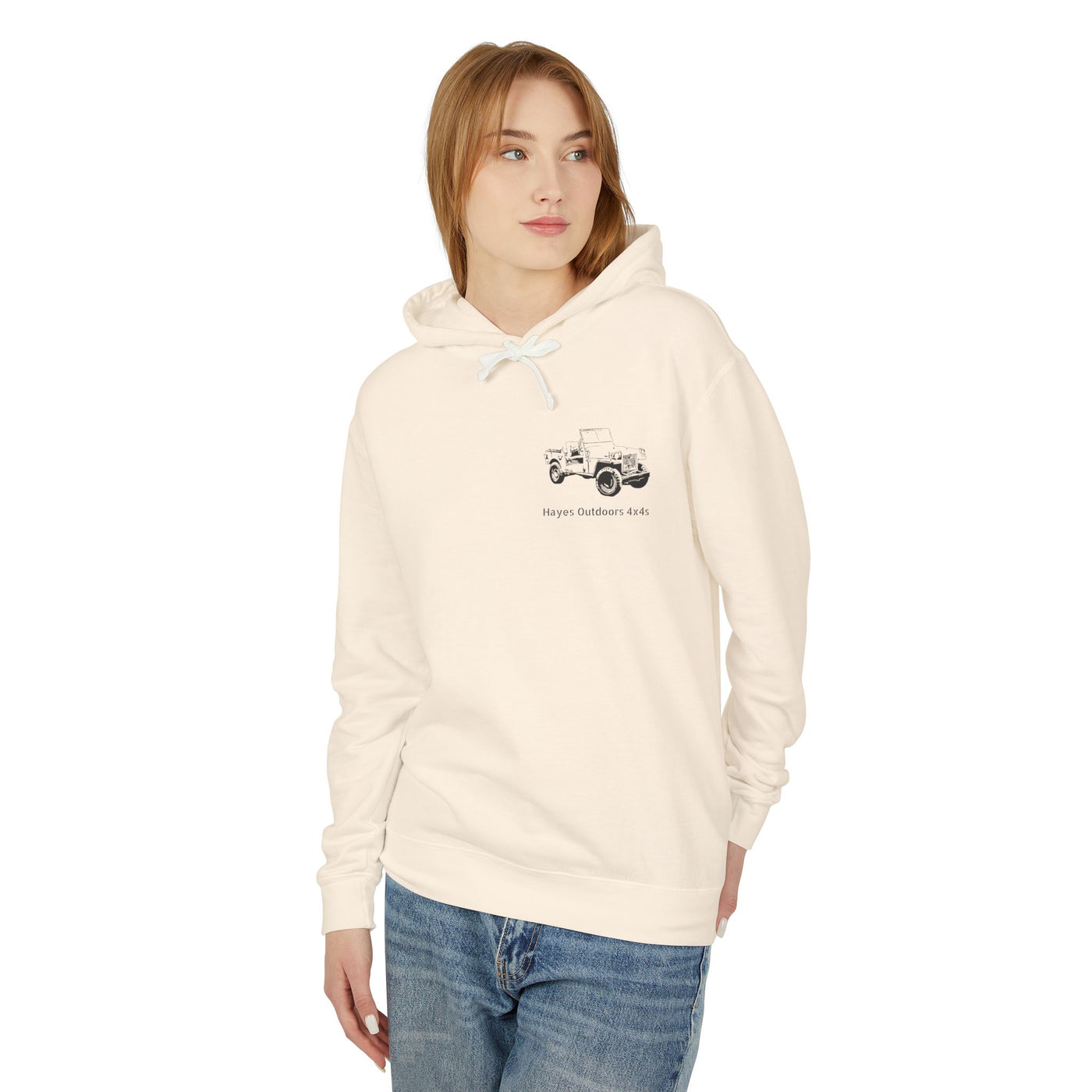Unisex Lightweight Hooded Sweatshirt